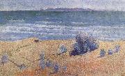 Beach on the Mediterranean Henri Edmond Cross